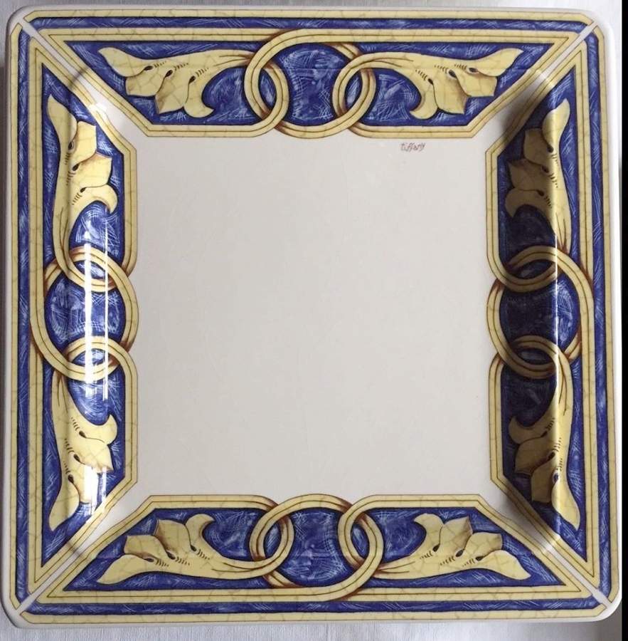 TIB12 Square Dinner Plate by Tiffany Boutique-1
