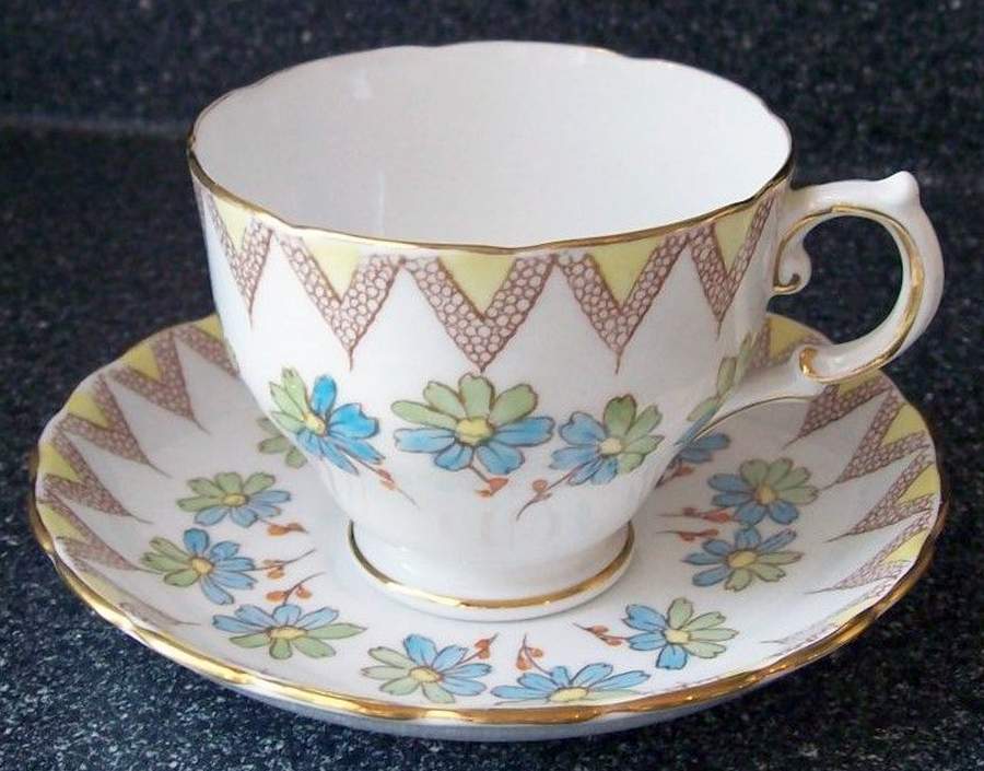 C7797 Footed Cup & Saucer Set by Tuscan - Royal Tuscan-1