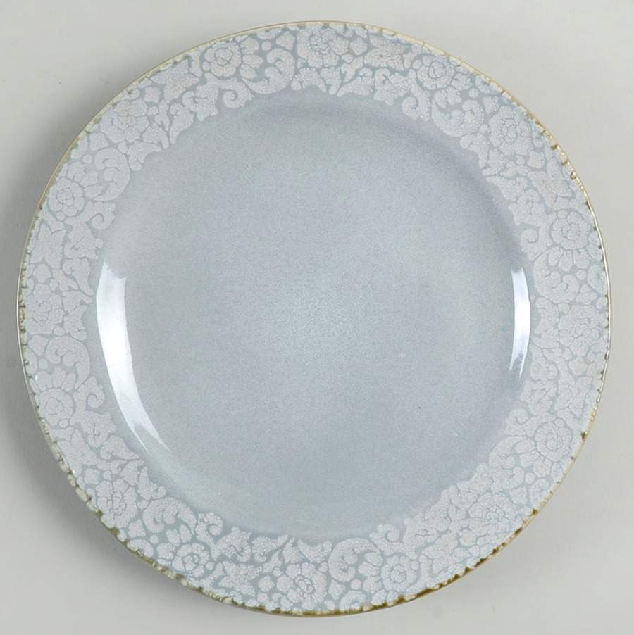 Coralie Grey Salad Plate by Threshold-1