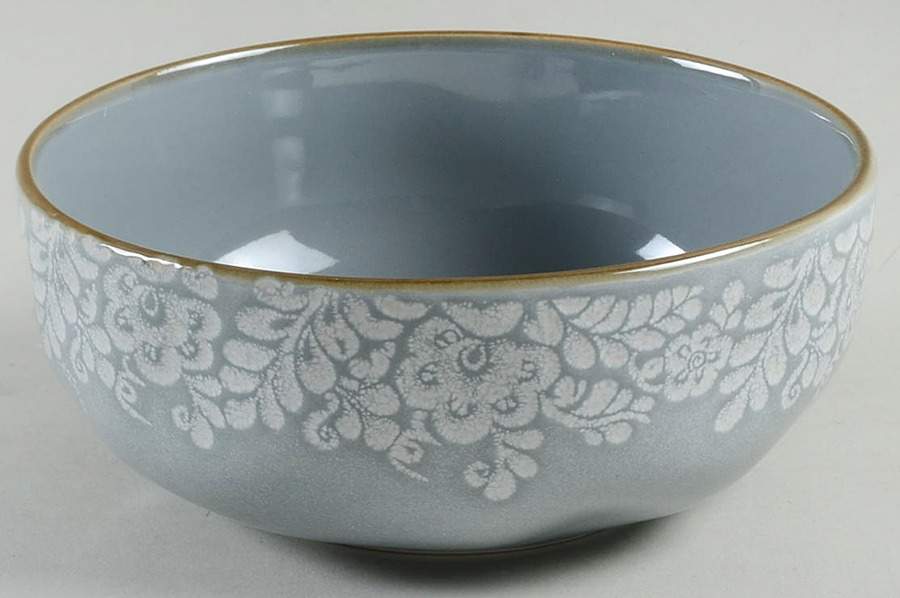 Coralie Grey Soup/Cereal Bowl by Threshold-1