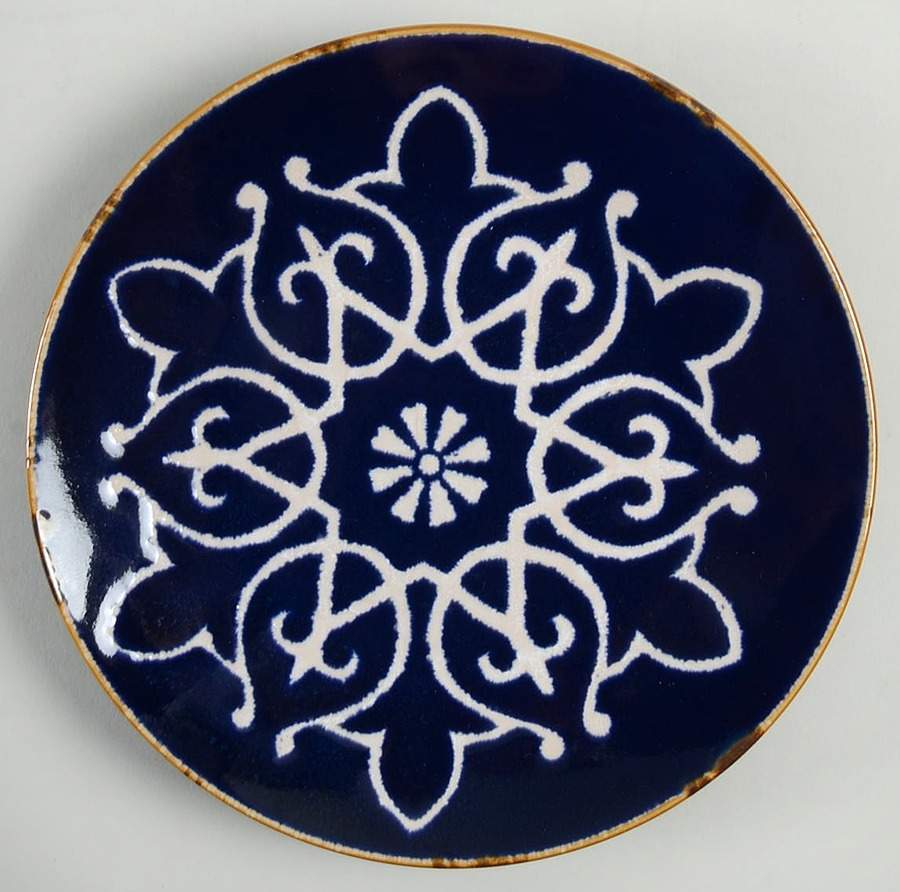 Elsker Cobalt Salad Plate by Threshold-1