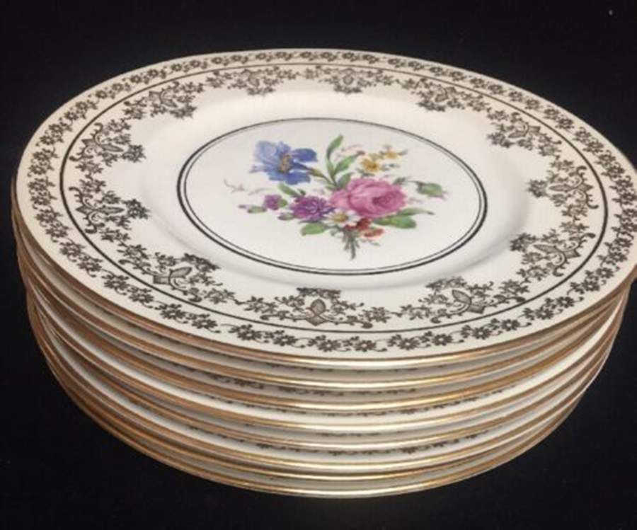 TAT42 Dinner Plate by Tatler of Trenton-1
