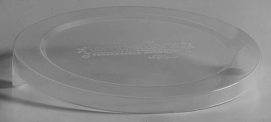 Old World Poinsettia Plastic Lid for 5" Mixing Bowl by Temp-Tations-1