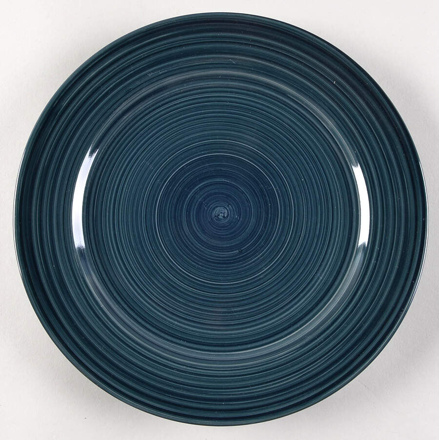 Torin Deep Teal Dinner Plate by Threshold-1