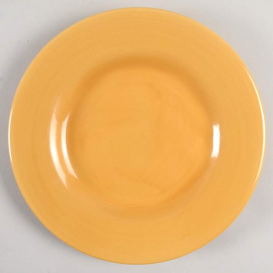 Malibu Butter (Dark Yellow) Salad Plate by Tabletops Unlimited-1