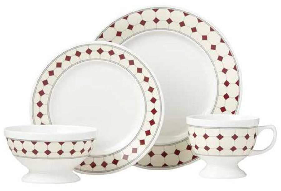 Diamant No 10 Dinner Plate by Thomas O'Brien-1