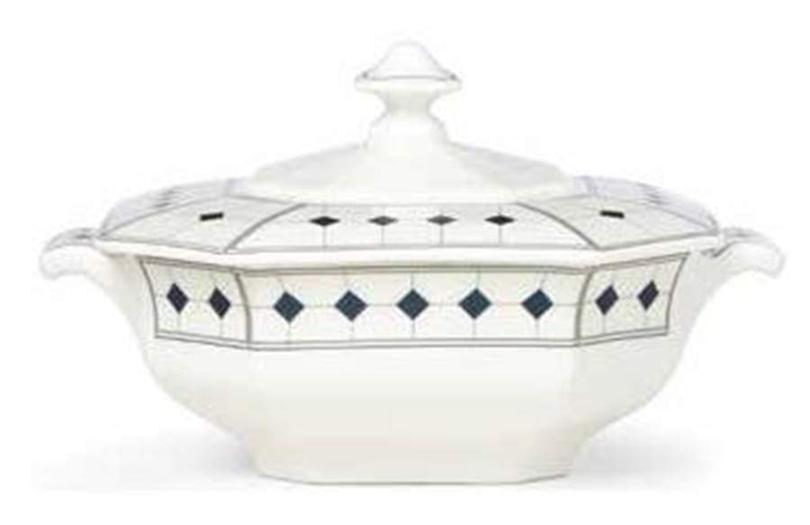 Diamant No 10 2 Quart Square Casserole with Ceramic Lid by Thomas O'Brien-1