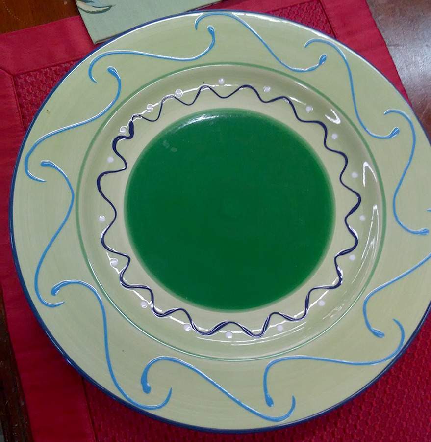 Mazatlan Dinner Plate by Tabletops Unlimited-1