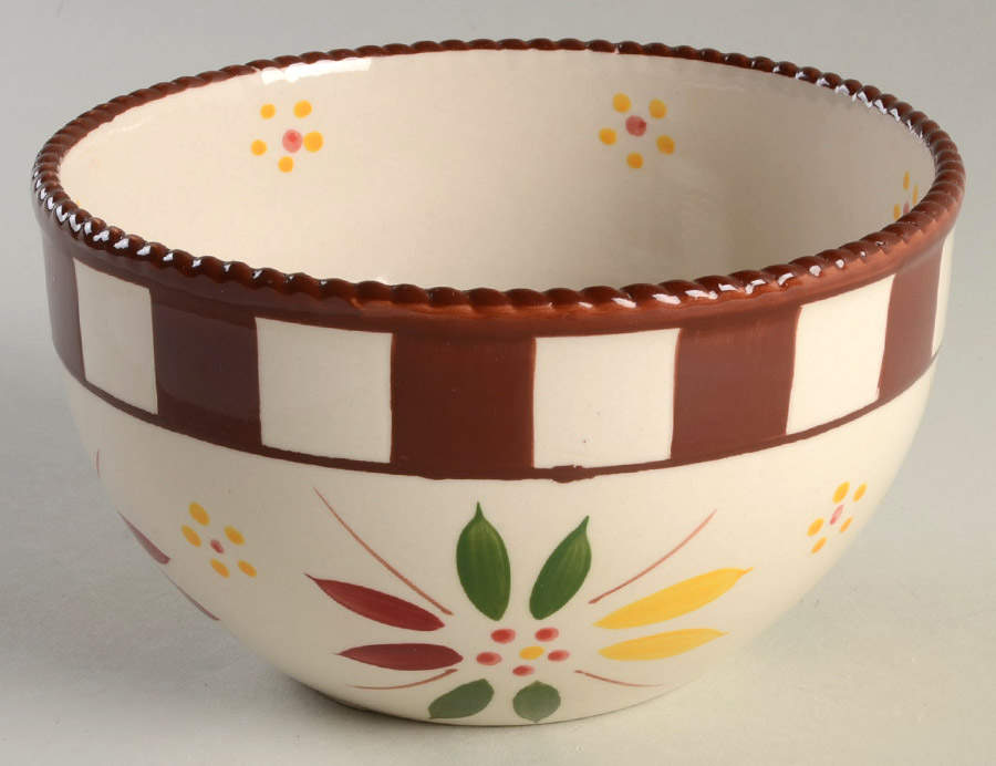 Old World Fallfetti Soup/Cereal Bowl by Temp-Tations-1