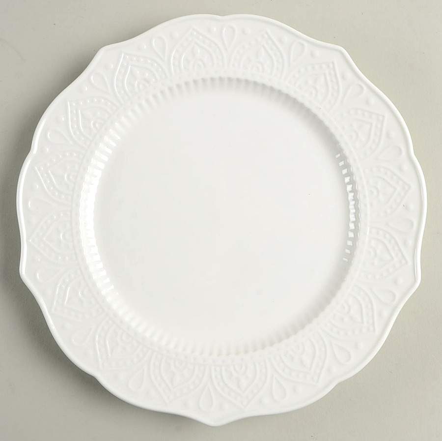 Dahlia Salad Plate by Ten Strawberry Street-1