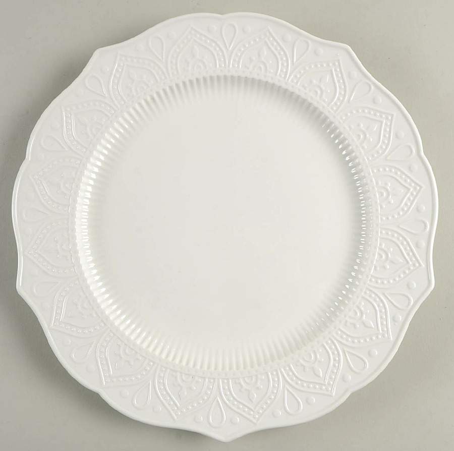 Dahlia Dinner Plate by Ten Strawberry Street-1