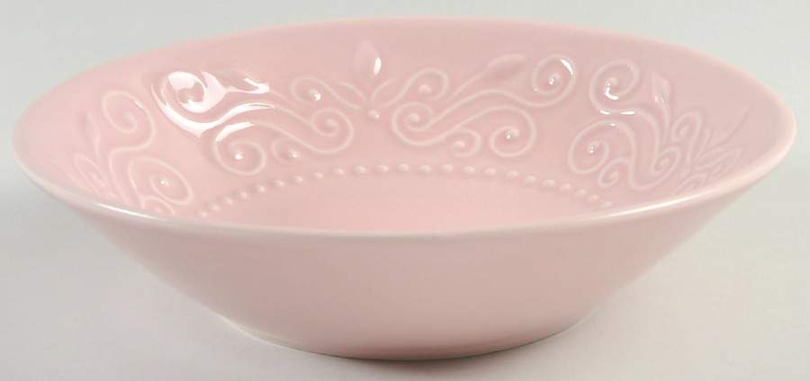 TVB1 Pink 9" Soup/Pasta Bowl by Tavola Bella-1