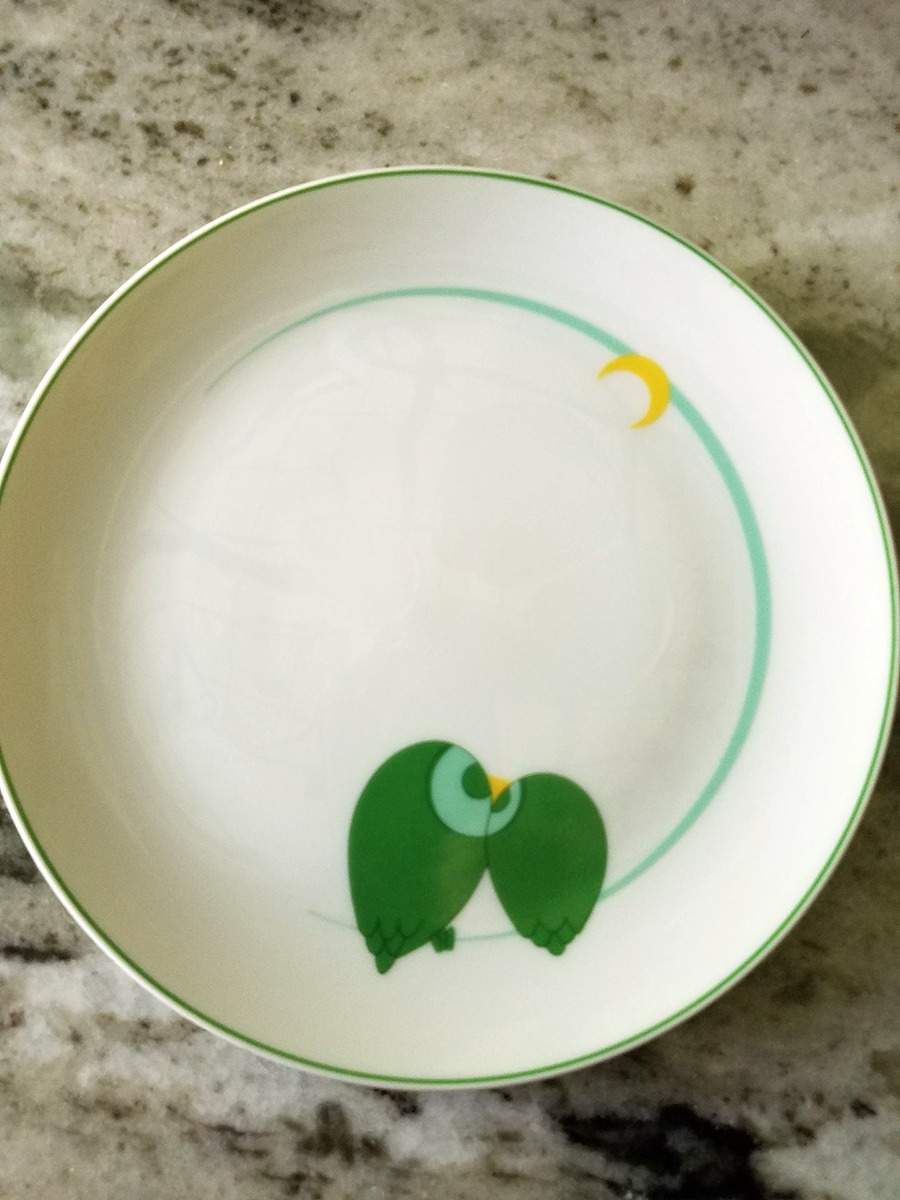TOS14 (Birds) Salad Plate by Toscany-1