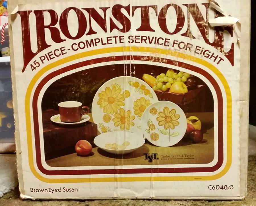 Brown Eyed Susan Dinner Plate by Taylor, Smith & Taylor (Ts&T)-1