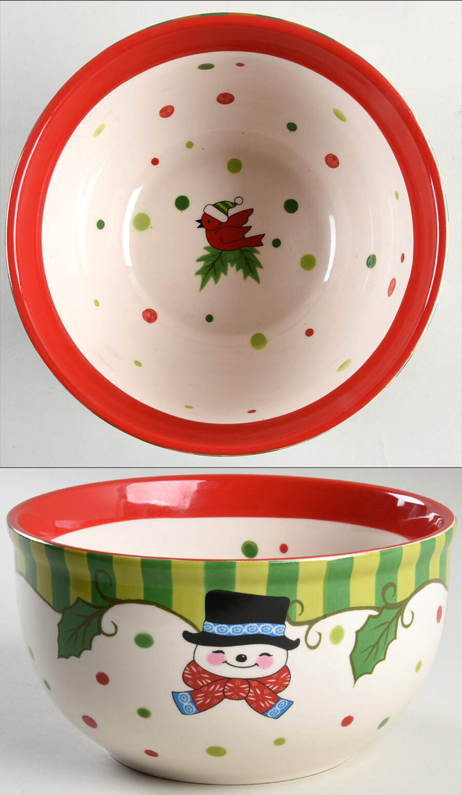 Winter Whimsy 6" Nesting Bowl by Temp-Tations-1