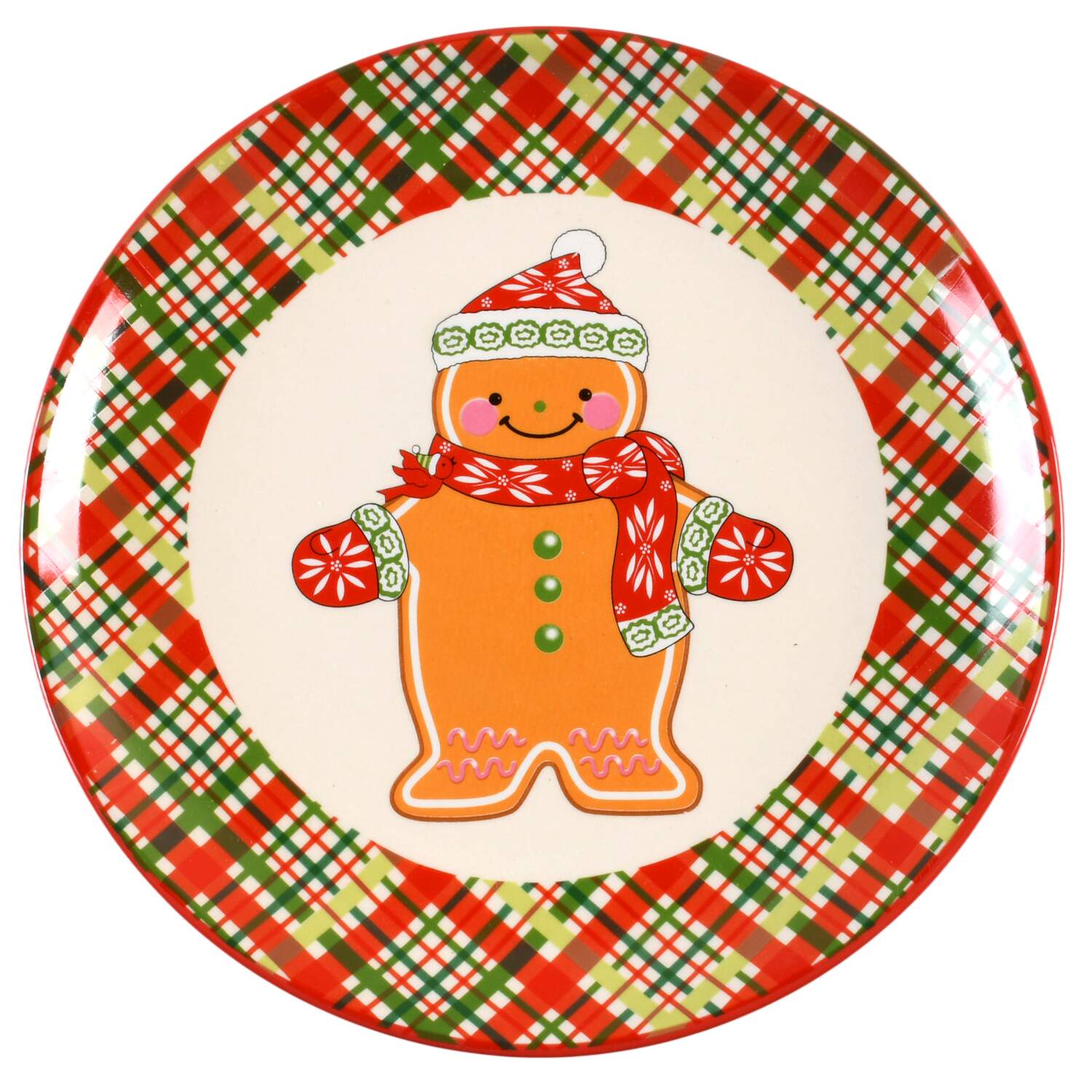 Winter Whimsy Dinner Plate by Temp-Tations-1