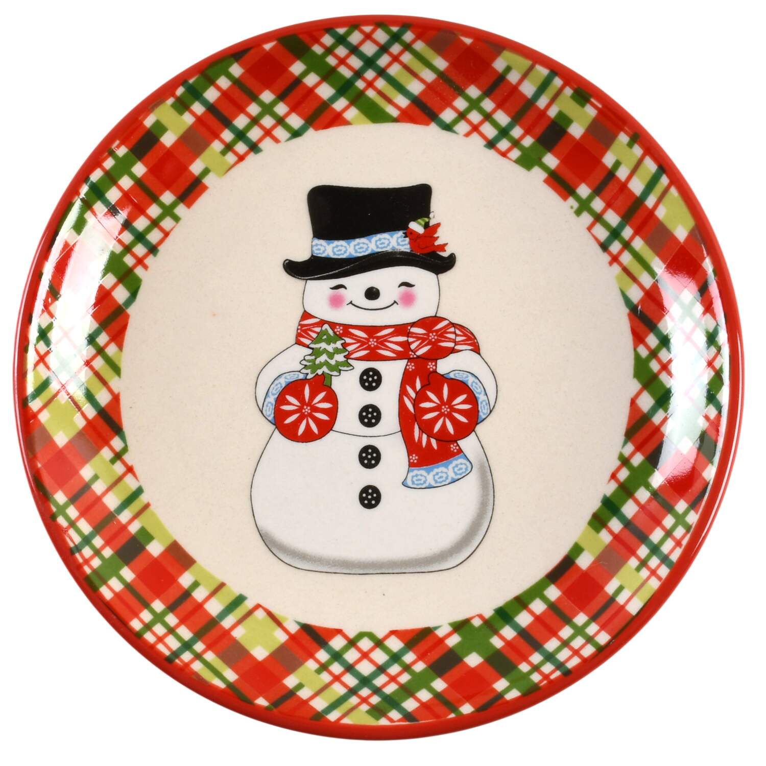 Winter Whimsy Bread & Butter Plate by Temp-Tations-1