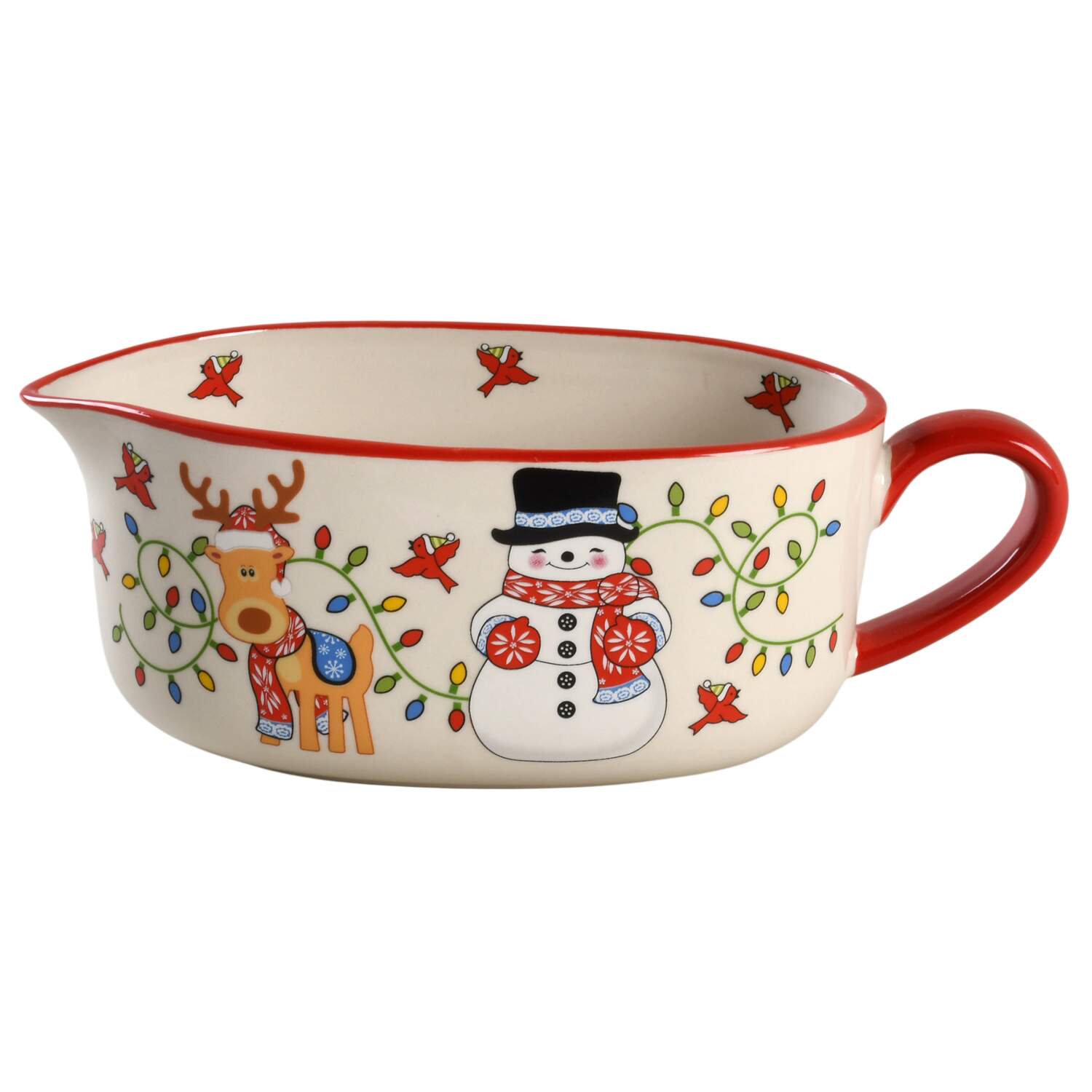 Winter Whimsy Gravy Boat No Lid-It by Temp-Tations-1