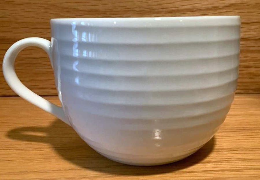 Ringed Rim Flat Cup by Ten Strawberry Street-1