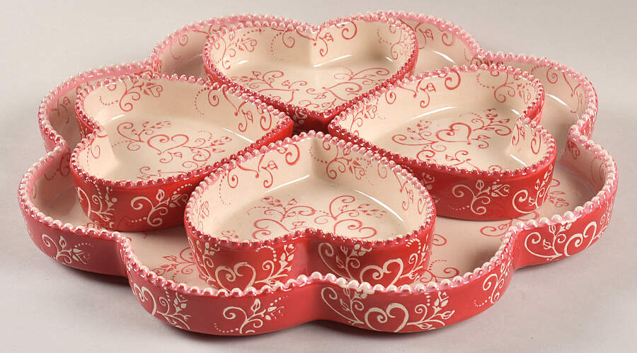 Floral Lace Romance (5 Pc) Brulee & Baker Set (4 RACBH5 & BKFS13) by Temp-Tations-1