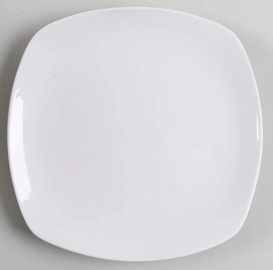 Soft Square and Round Coupe Salad Plate by Tabletops Unlimited-1