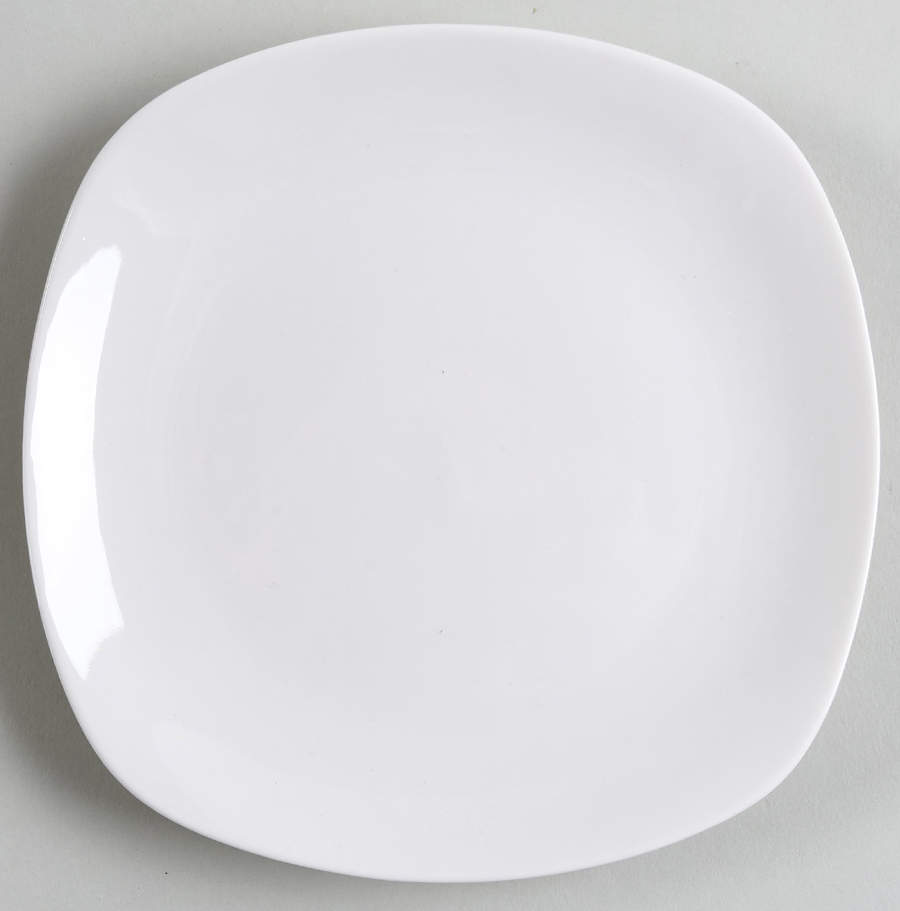 Soft Square and Round Coupe Appetizer Plate by Tabletops Unlimited-1