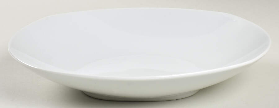 Soft Square and Round Coupe Coupe Salad Plate by Tabletops Unlimited-1
