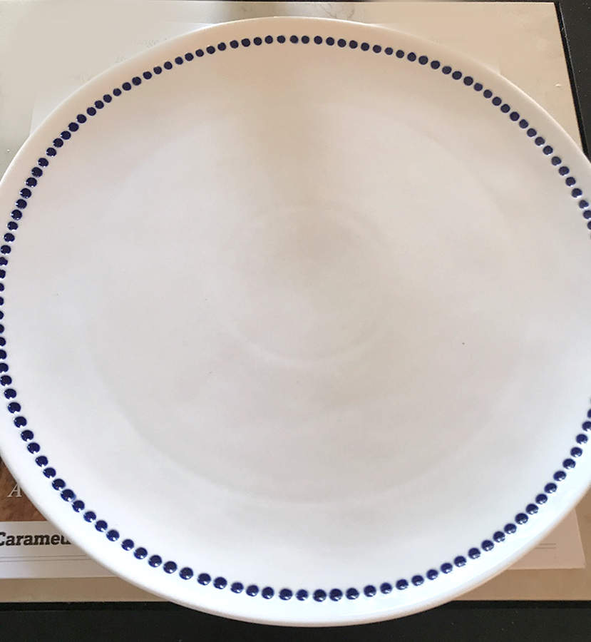 Dana Blue Salad Plate by Tag Ltd-1