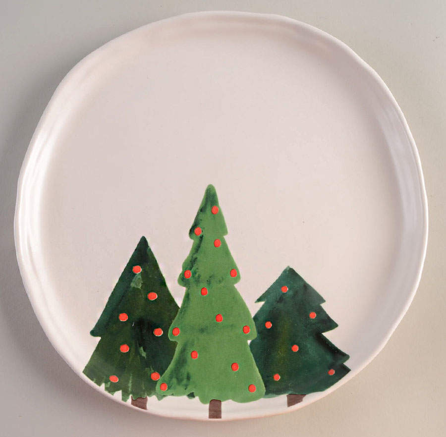 Oh Christmas Tree Dinner Plate by Tabletops Unlimited-1