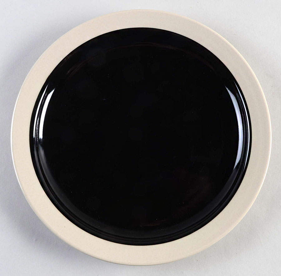 Urban Black Salad Plate by Thomson-1