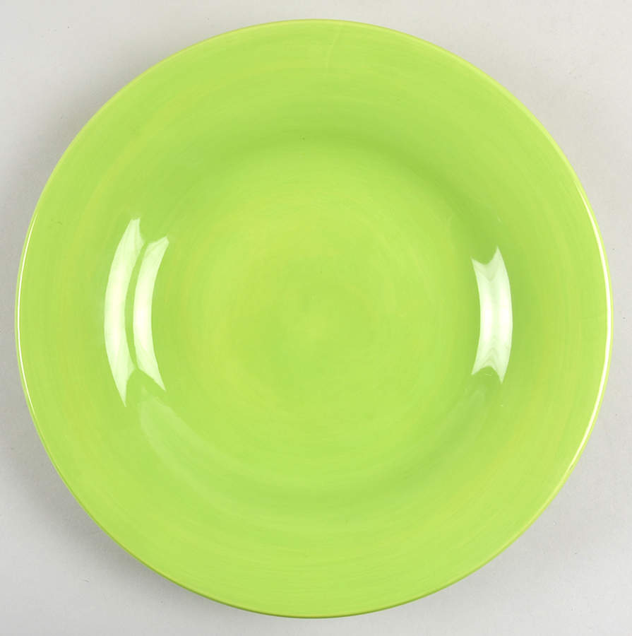 Espana Green Apple Dinner Plate by Tabletops Unlimited-1