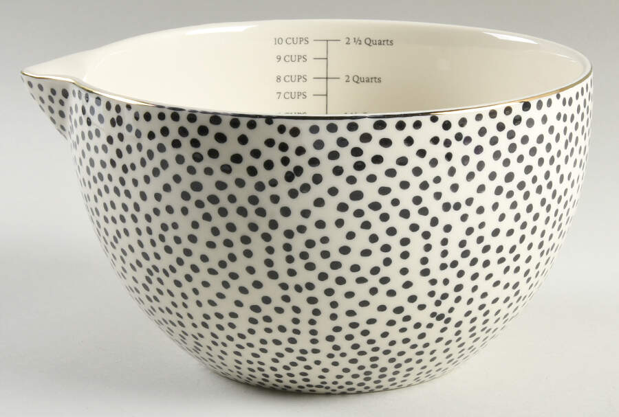 Polka Dot 9" Mixing Bowl by Thyme & Table-1