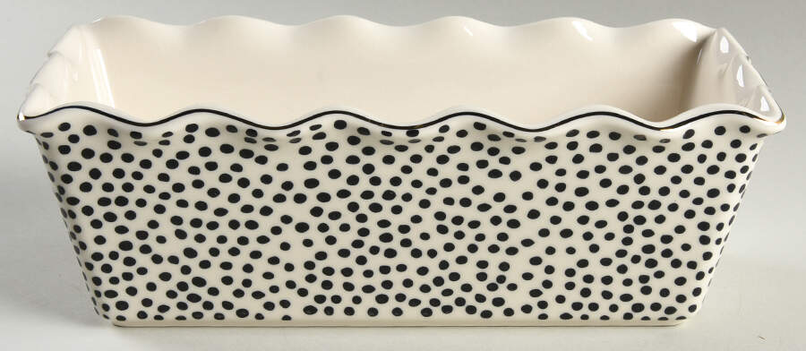Polka Dot Loaf Pan by Thyme & Table-1