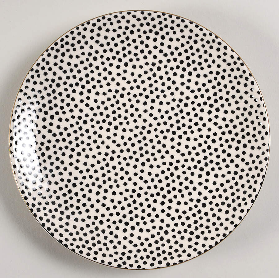 Polka Dot Salad Plate by Thyme & Table-1