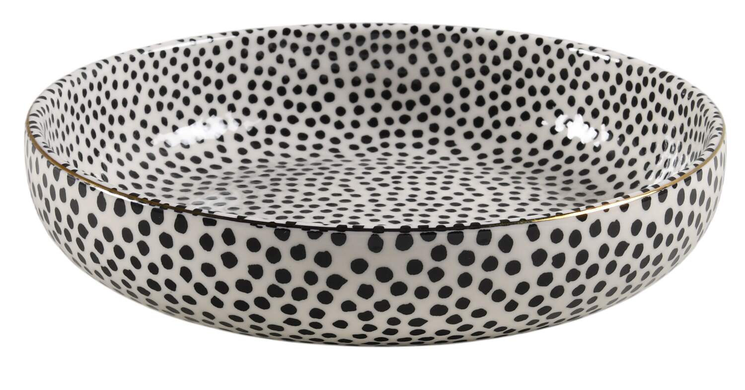Polka Dot Individual Dinner Bowl by Thyme & Table-1