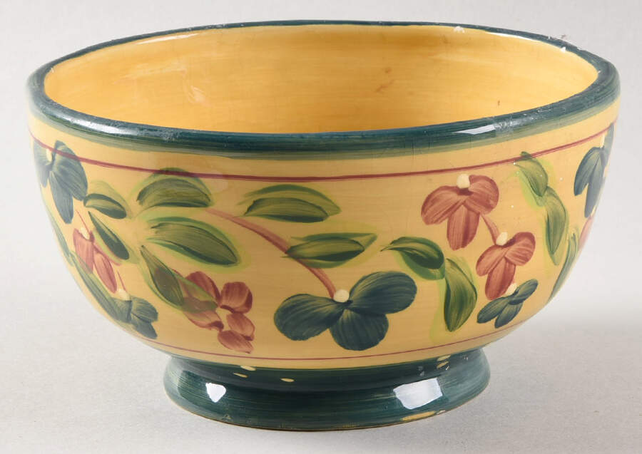 Provincial Fleuri Soup/Cereal Bowl by Tabletops Unlimited-1