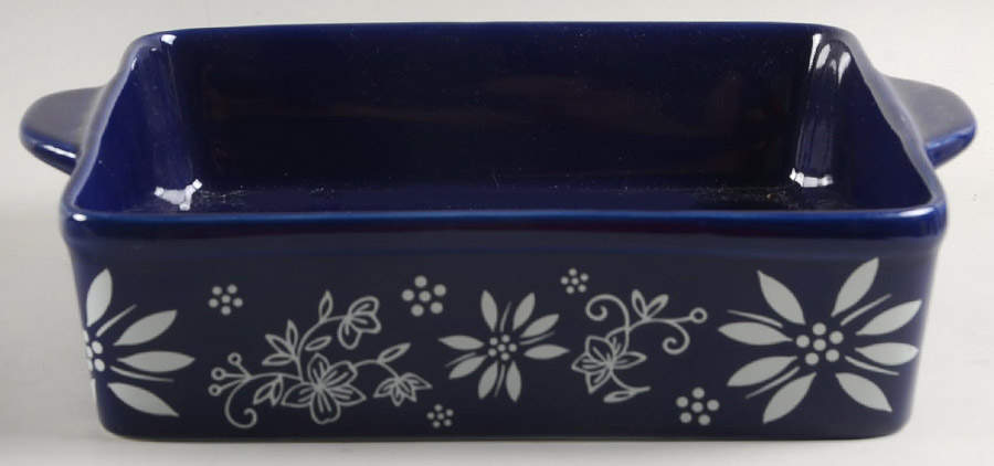 Classic Blue 10" Square Baker by Temp-Tations-1