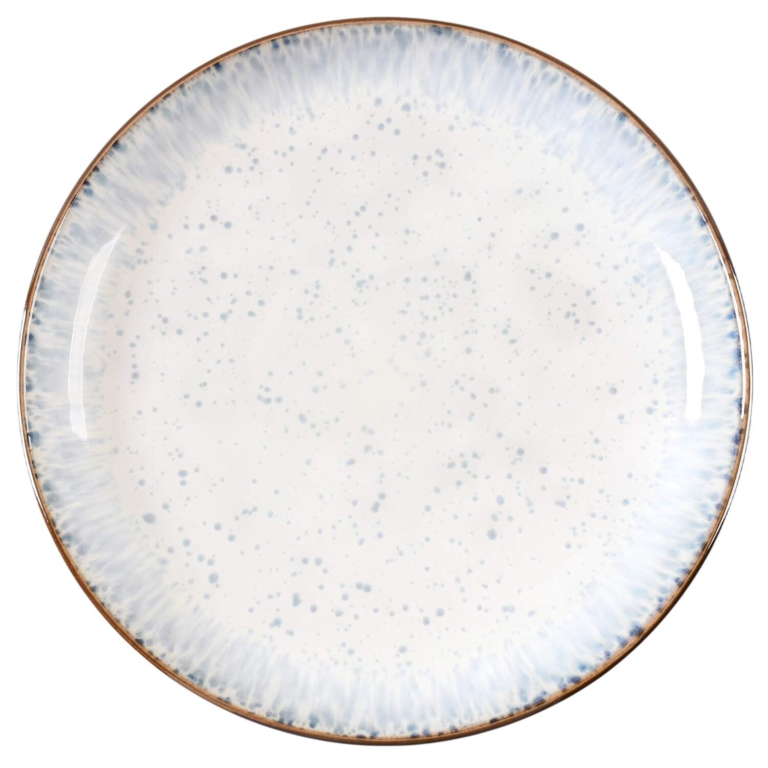 Jura Blue Smoke Dinner Plate by Tabletops Unlimited-1