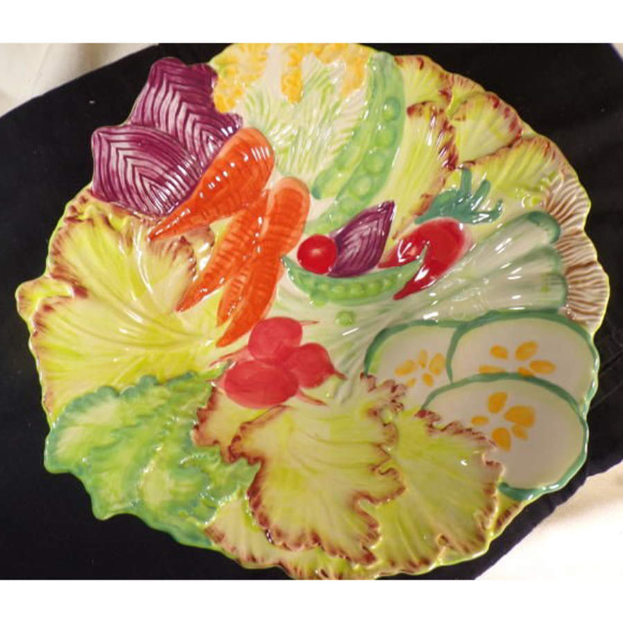 Figural Vegetable 12" Large Salad Serving Bowl by Temp-Tations-1