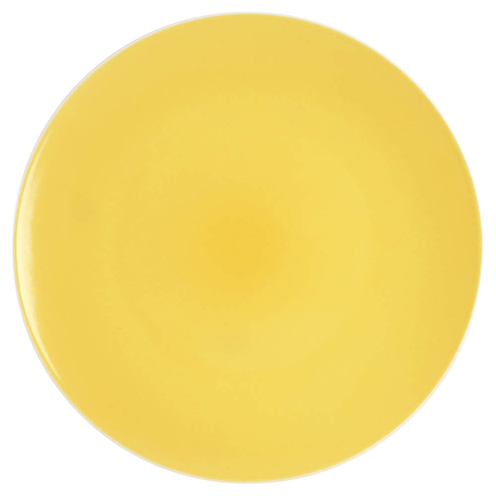 Tori-Yellow Dinner Plate by Thomson-1