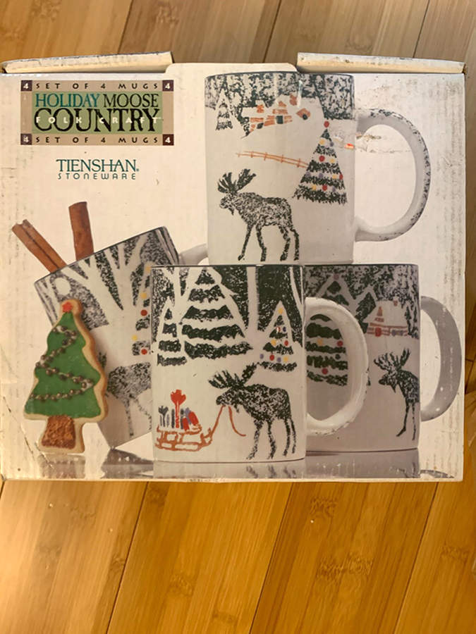 Holiday Moose Country Mug by Tienshan-1