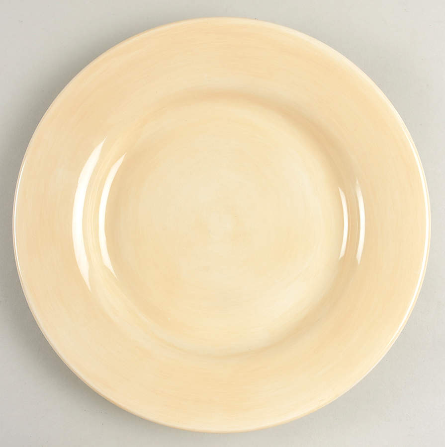 Espana Ivory, No Paint Brush Large Dinner Plate by Tabletops Unlimited-1