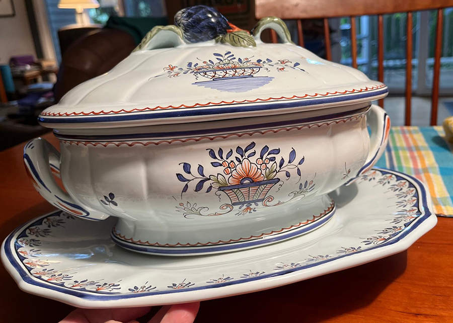 Rouen Oval Tureen & Lid by Tiffany-1