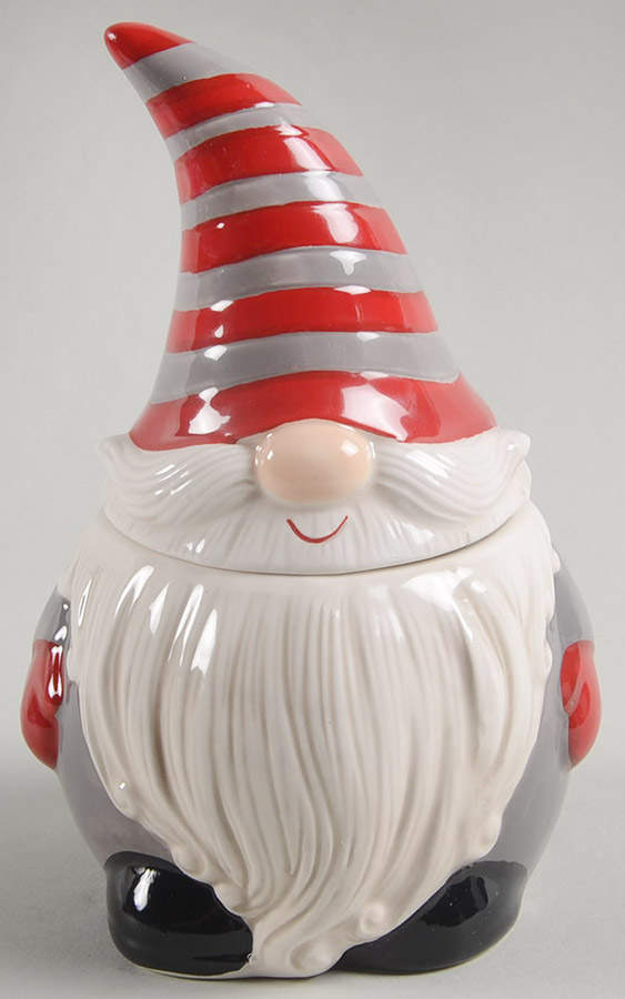 Happy Gnome 7" Storage Jar & Lid by Tabletops Unlimited-1