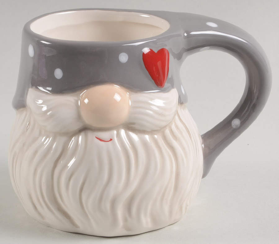 Happy Gnome Figural Mug by Tabletops Unlimited-1