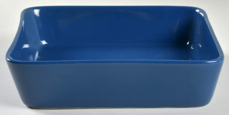 Nova Dark Blue (Denim) 9" Square Baker by Ten Strawberry Street-1