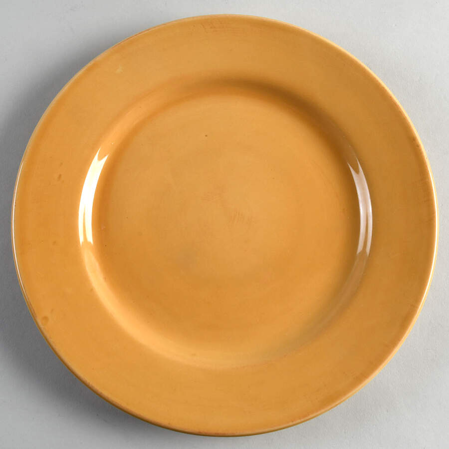Belvedere Yellow Dinner Plate by Tabletops Unlimited-1