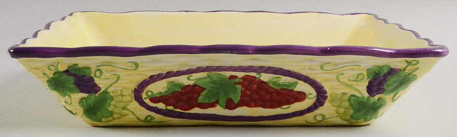 Fresh Crop 12" Rectangular Baker by Temp-Tations-1
