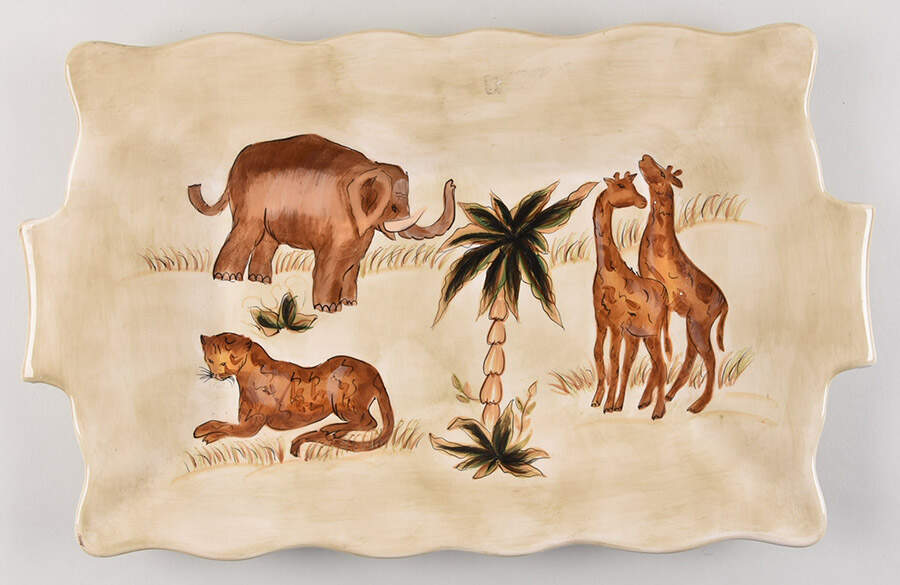 Serengeti 20" Rectangular Tray by Tabletops Unlimited-1