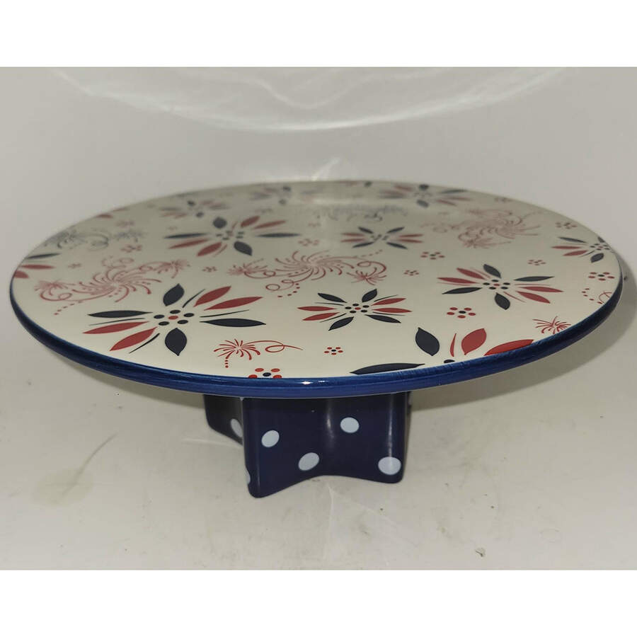Patriotic 10" Stand for 2 Tier Stacking Cake Stand by Temp-Tations-1